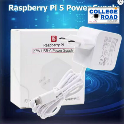 Official Raspberry Pi 5 Power Supply 27W in Pakistan