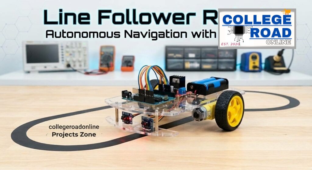 2WD Line Follower Robot Kit Using Arduino in Pakistan - Collegeroad-Online